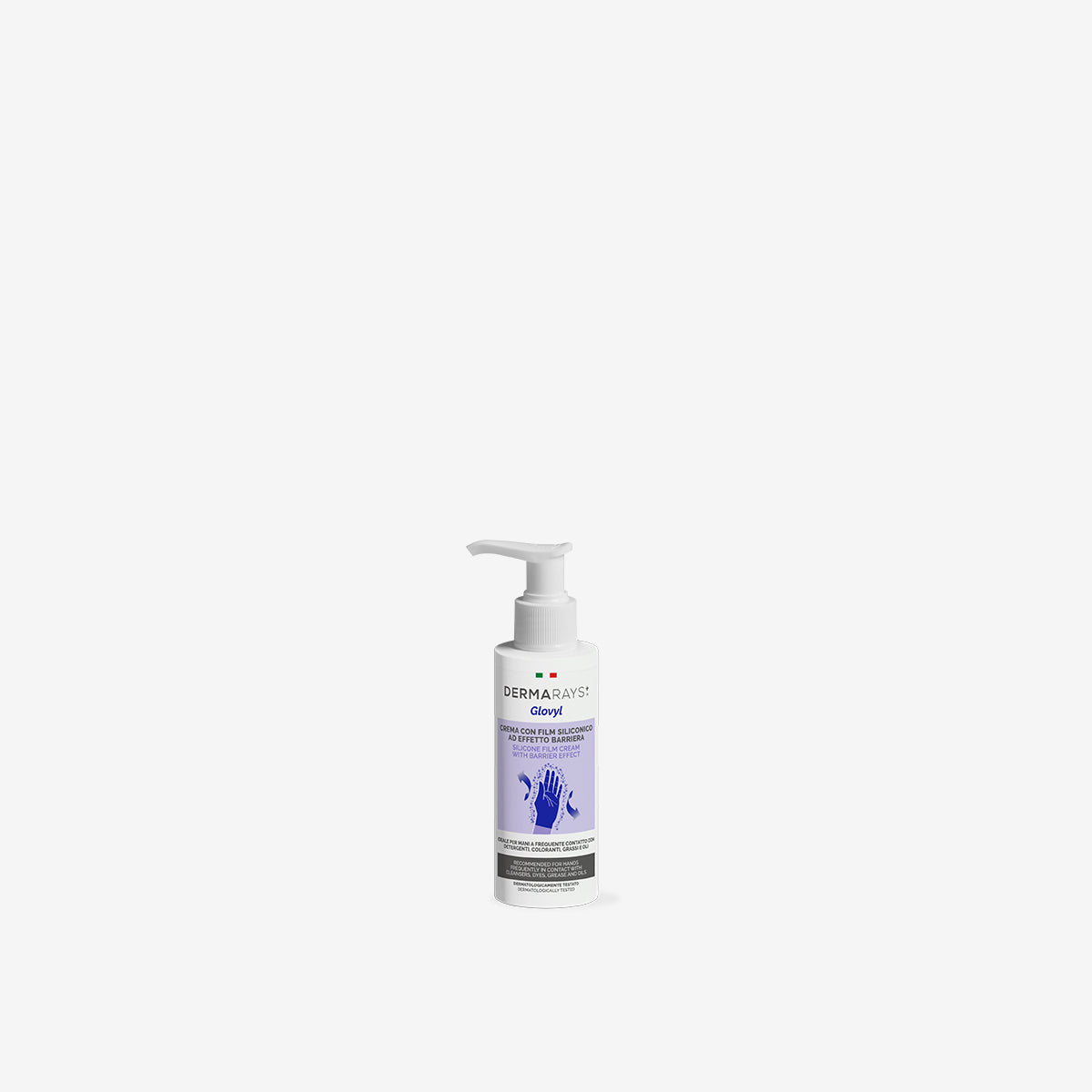 Crema con film siliconico ad effetto barriera