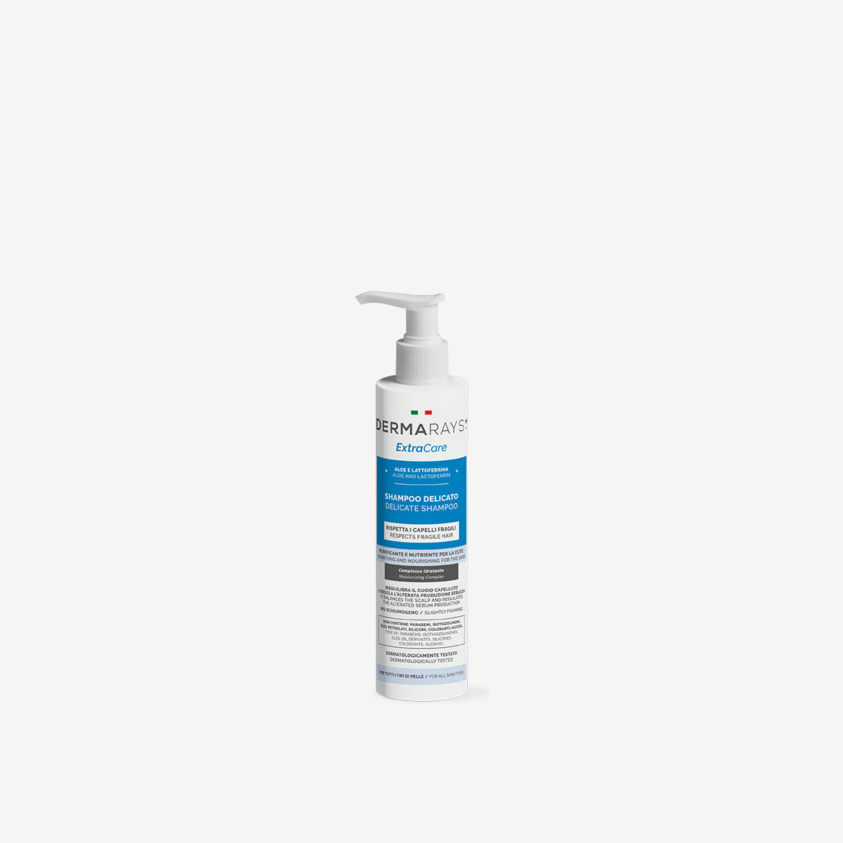 Shampoo delicato e iposchiumogeno
