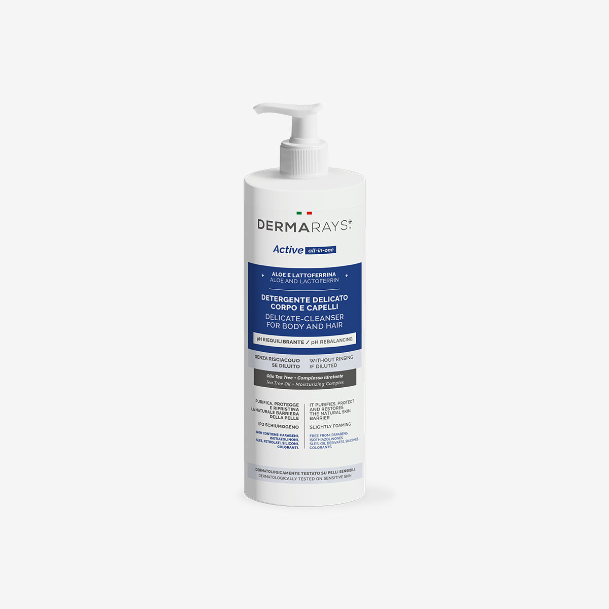 Gentle body and hair cleanser