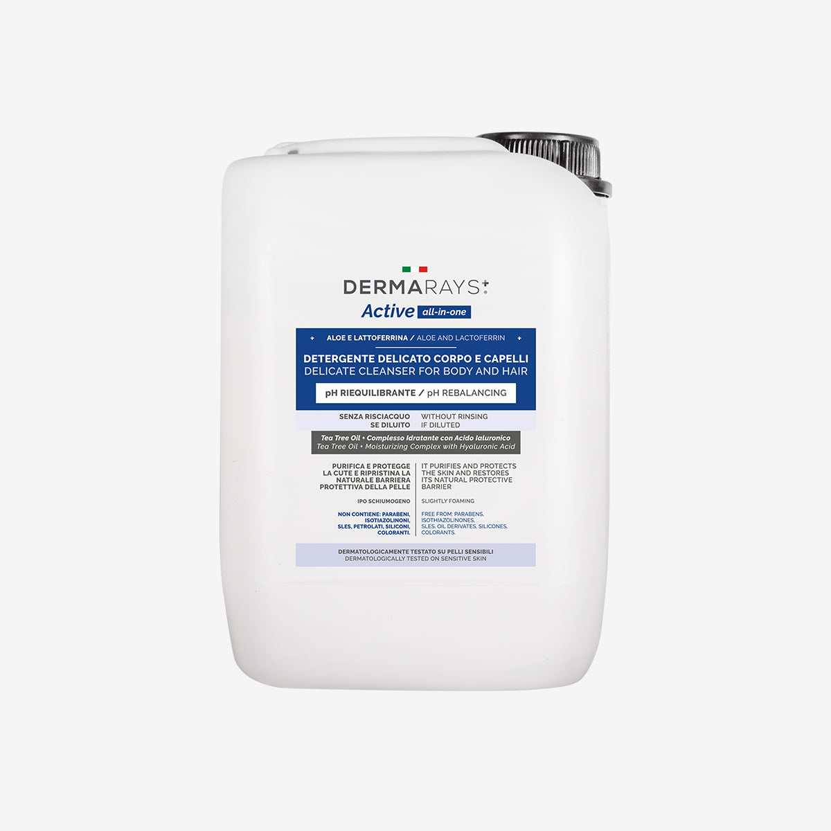 Gentle body and hair cleanser