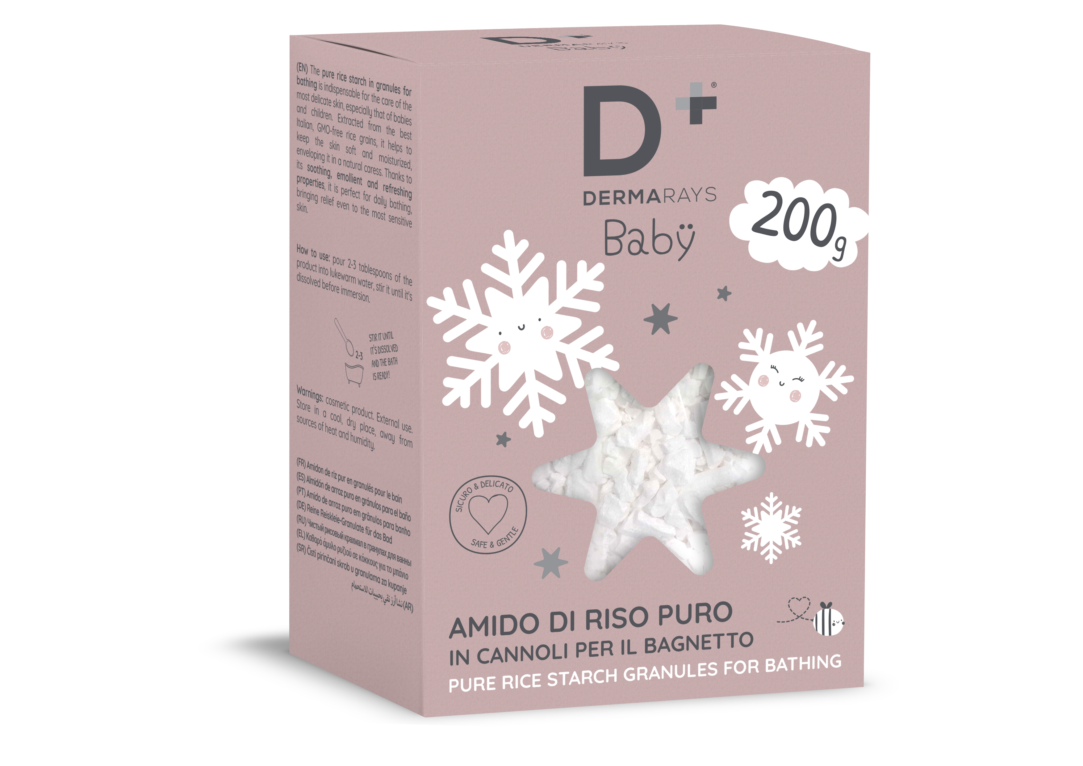 Amido di Riso in Cannoli