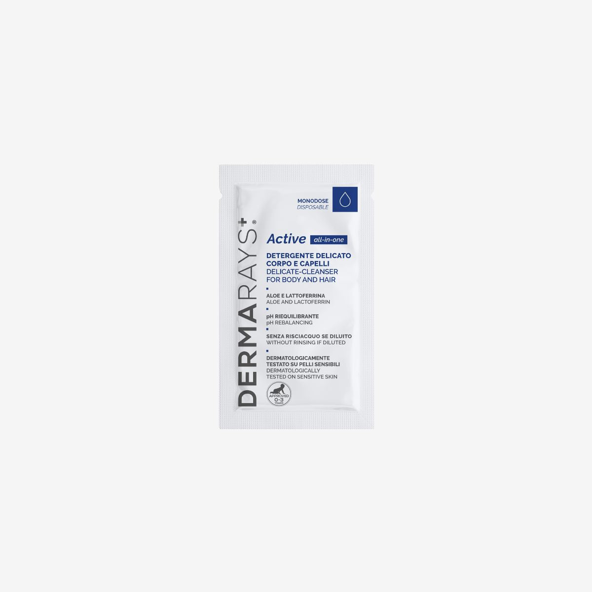 Gentle body and hair cleanser