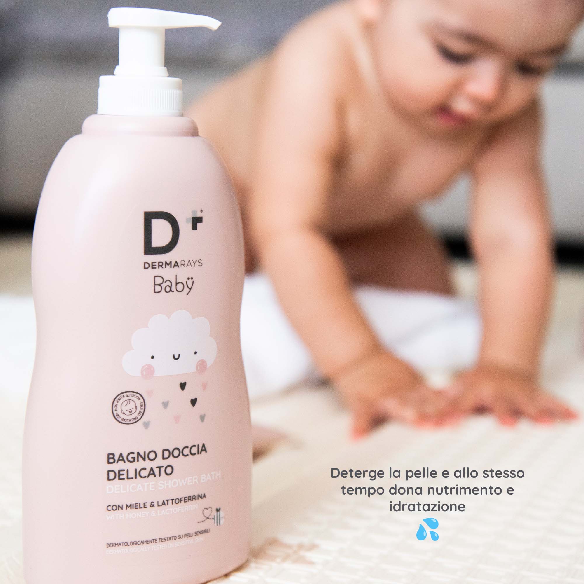 Bagno doccia delicato