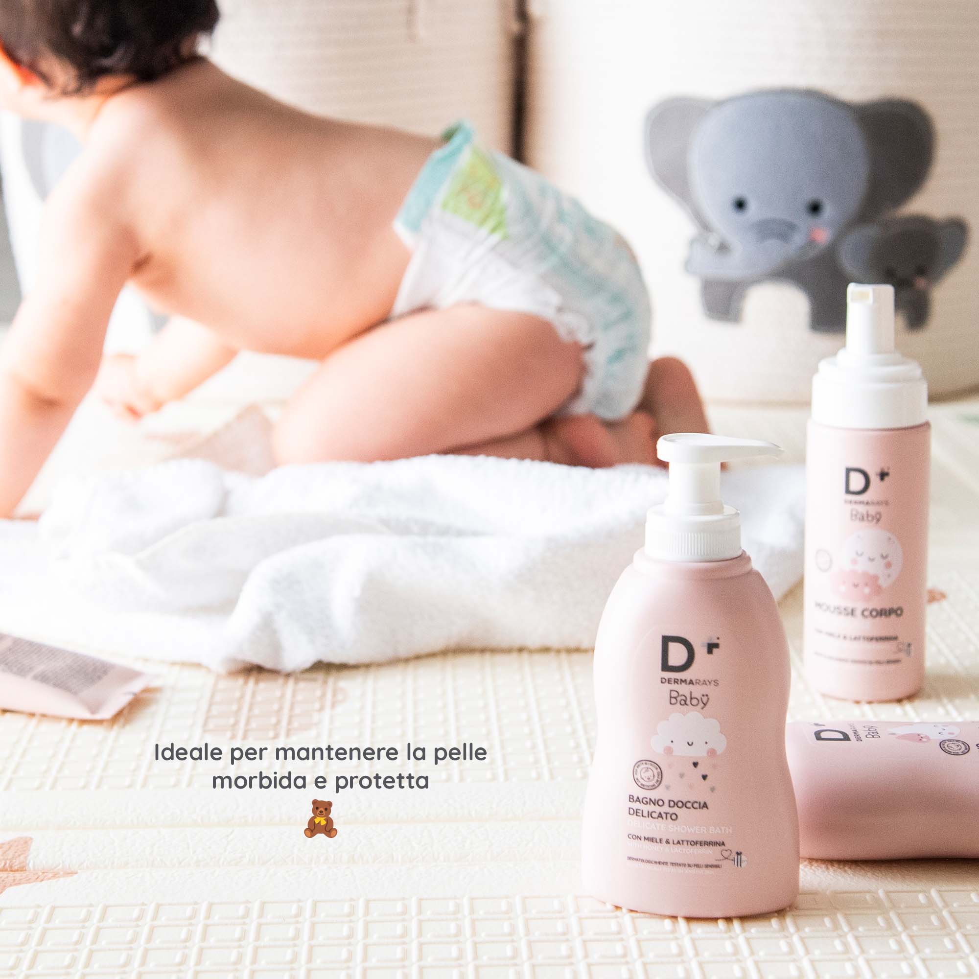 Bagno doccia delicato