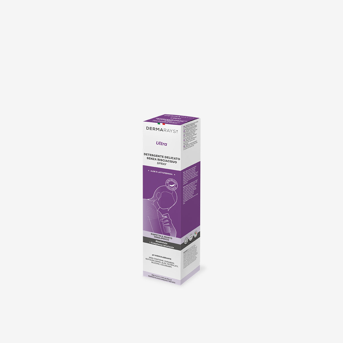 Detergente spray delicato senza risciacquo