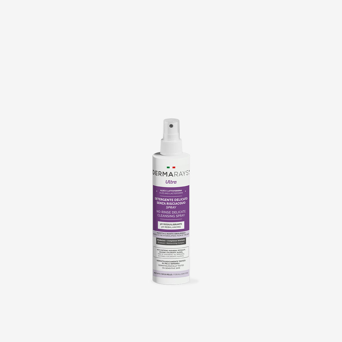 Detergente spray delicato senza risciacquo