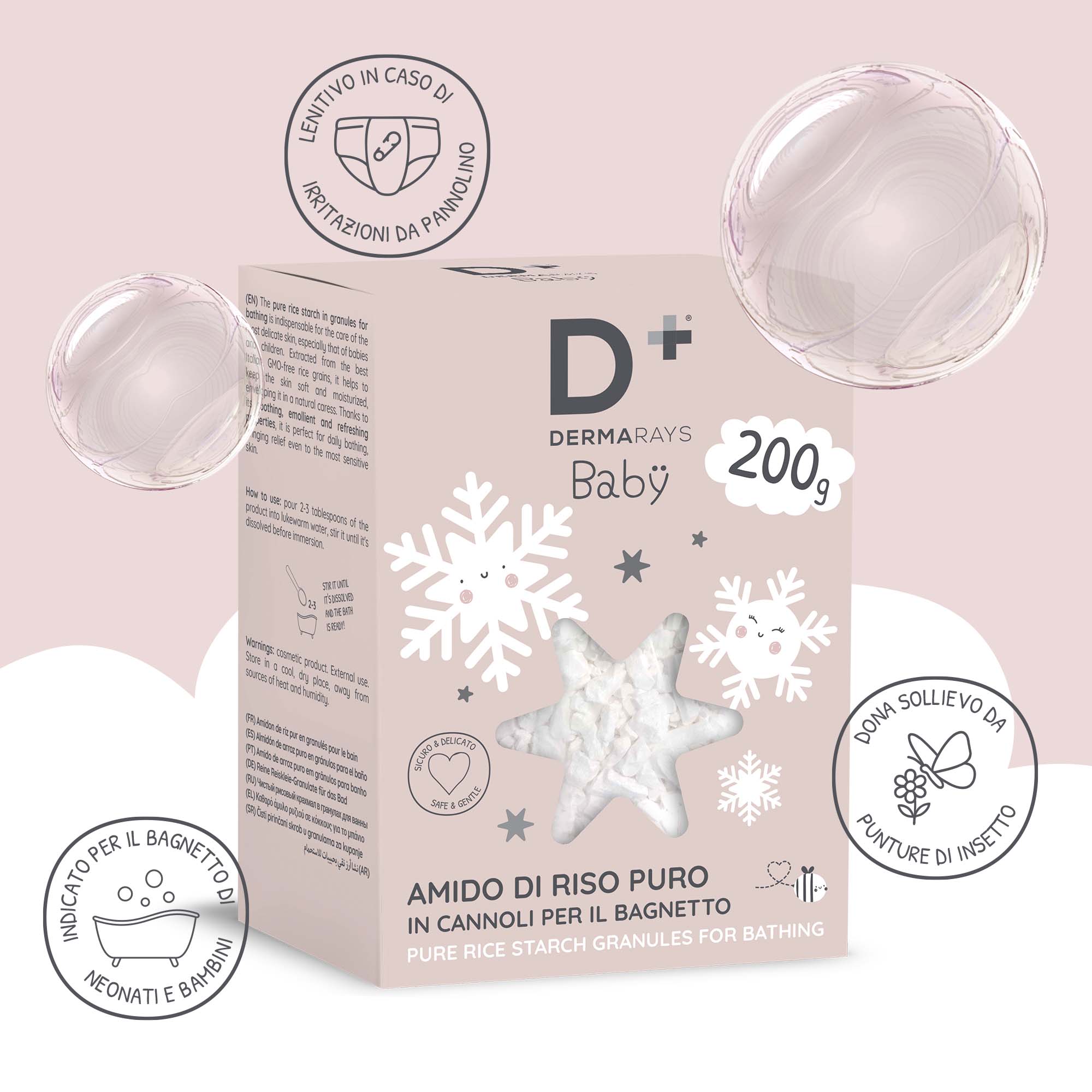 Amido di Riso in Cannoli