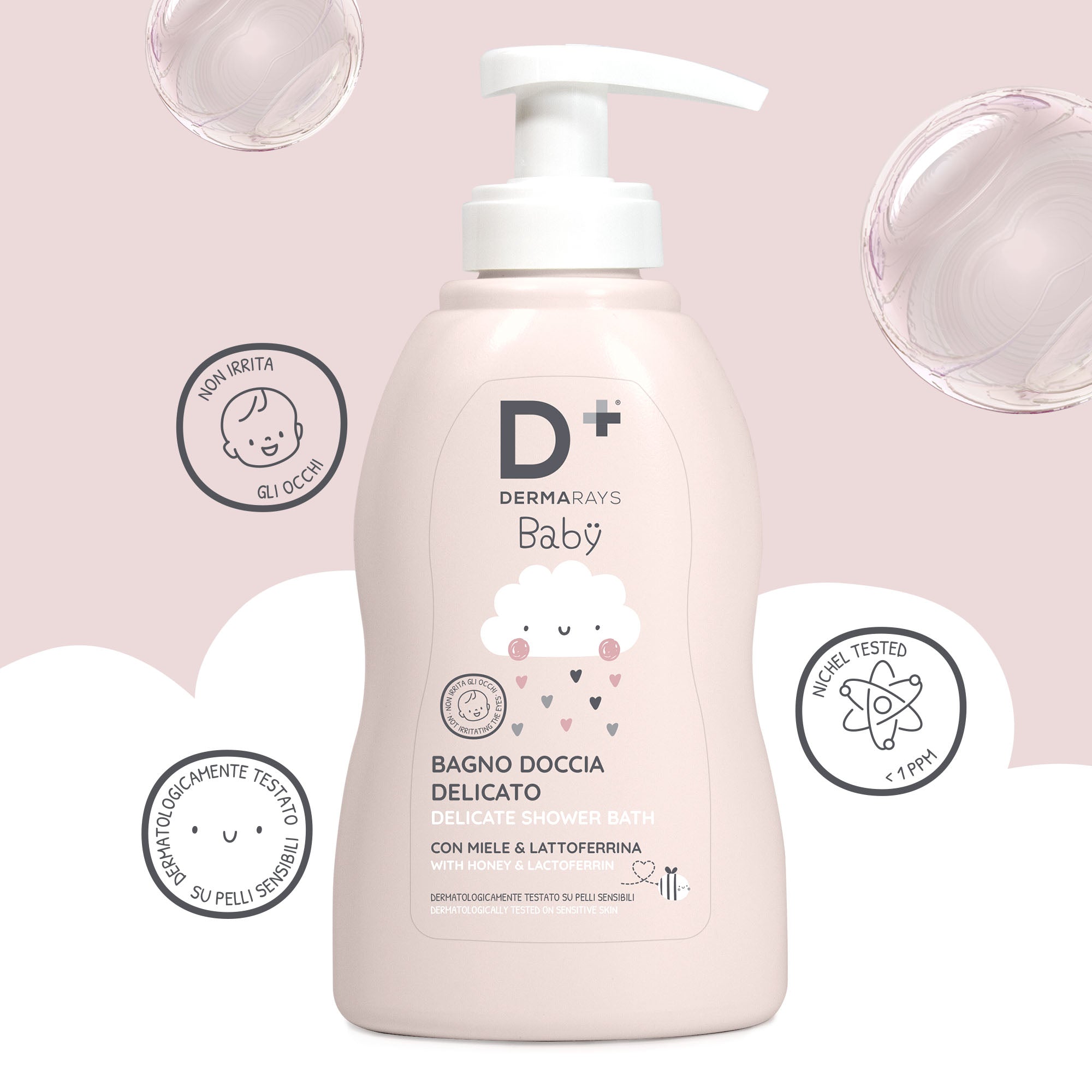 Bagno doccia delicato